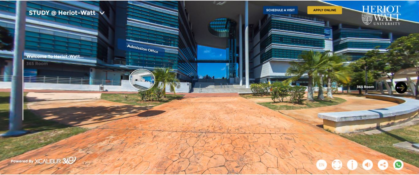 Heriot-Watt University Virtual Tour